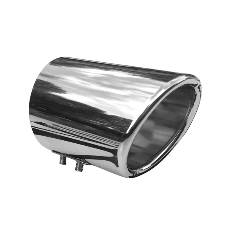 Auspuffblende Endrohr für Dacia Duster 2010-2026 Edelstahl Chrom 60mm 1x