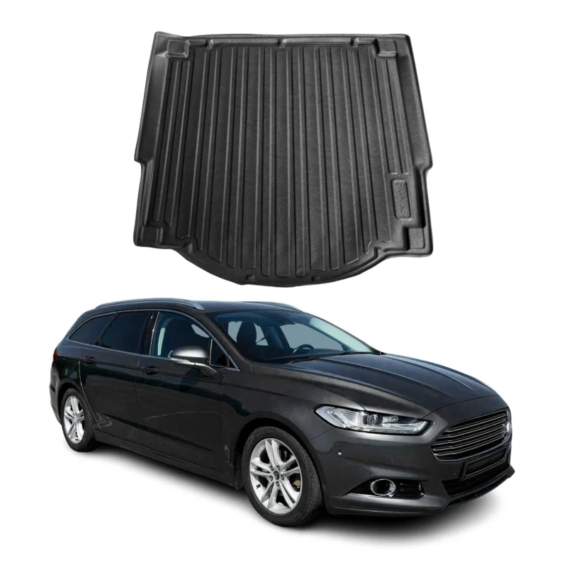 Kofferraumwanne Laderaumwanne für Ford Mondeo mk5 Turnier 2014-2022 Gummi TPE