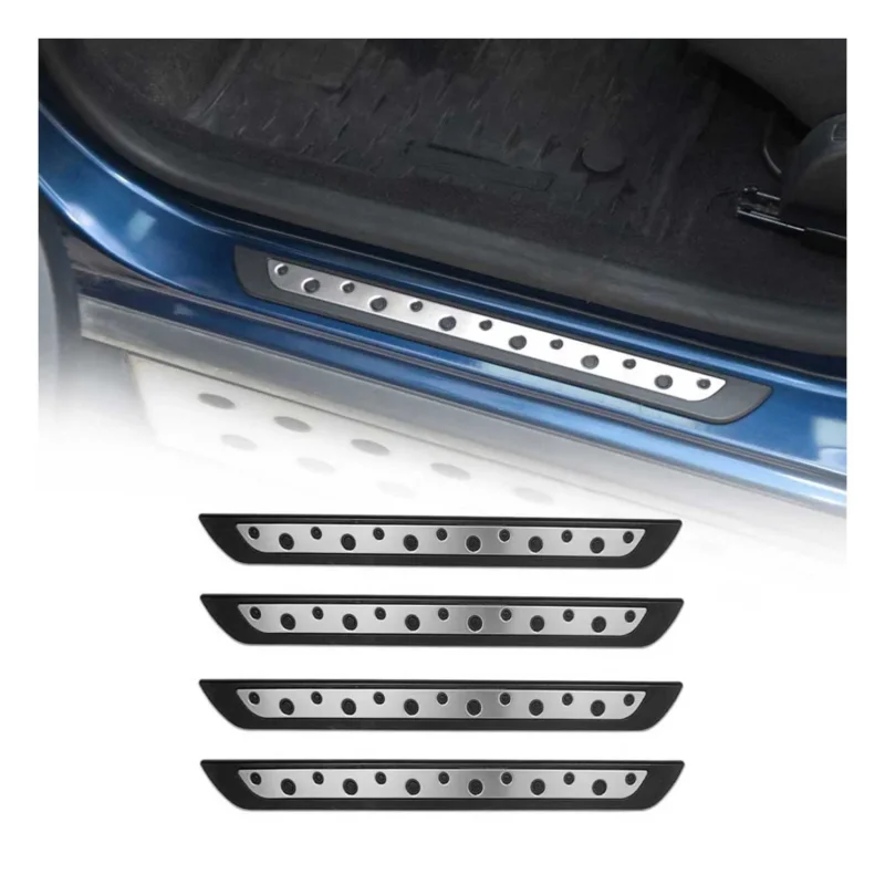 Einstiegsleisten Türschweller für VW Touran 2003-2026 Edelstahl Chrom 4tlg