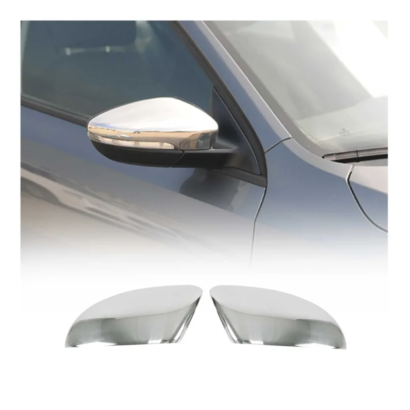 Spiegelkappen Spiegelabdeckung für VW Passat B7 2010-2015 Edelstahl Chrom 2tlg