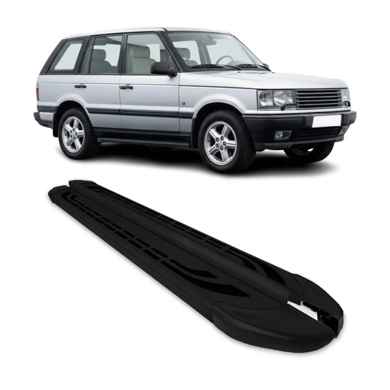 Trittbretter Schweller Seitenbretter für Land Rover Range Rover II 1994-2002 Alu