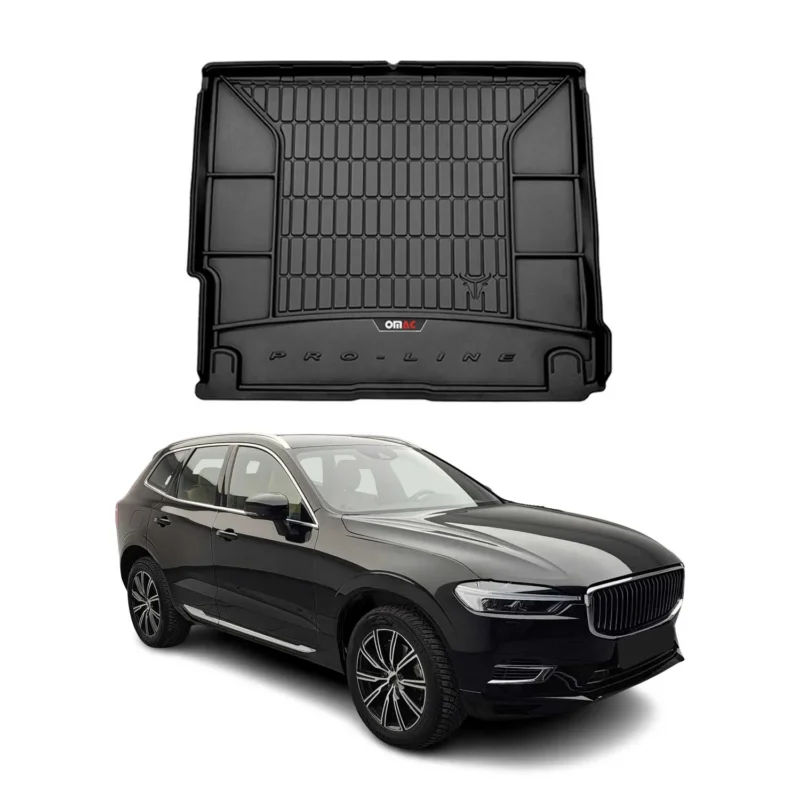 OMAC Gummi Kofferraumwanne für Volvo XC60 2018-2026 TPE Laderaumwanne Schwarz