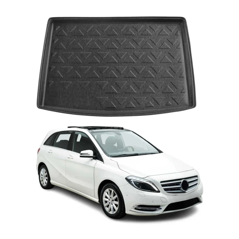 Kofferraumwanne Laderaumwanne für Mercedes B Klasse W246 2012-2018 Gummi TPE