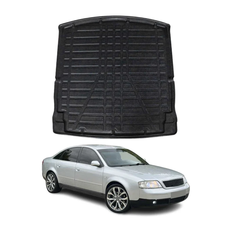 Kofferraumwanne Laderaumwanne für Audi A6 C5 Limo 1997-2004 Gummi TPE