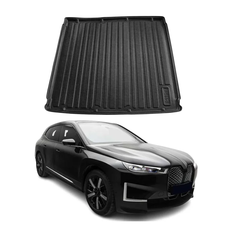 Kofferraumwanne Laderaumwanne für BMW IX I20 2021-2026 Gummi TPE Schwarz