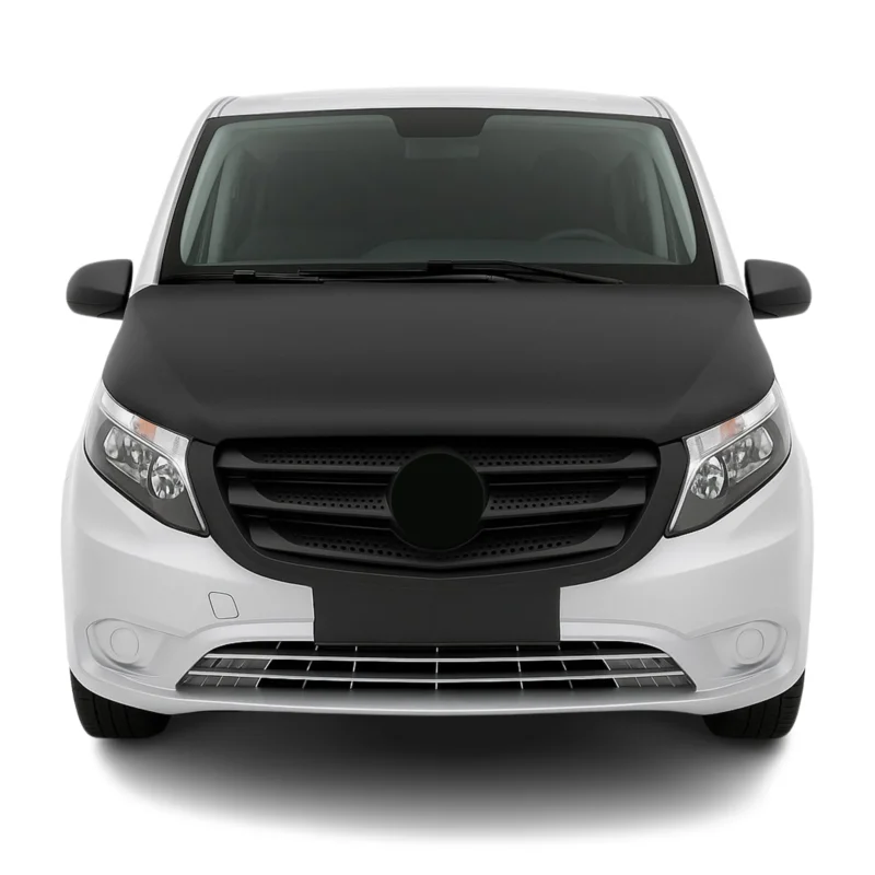 Haubenbra Bonnet Bra Steinschlagschutz für Mercedes Vito W447 2014-2026 Schwarz