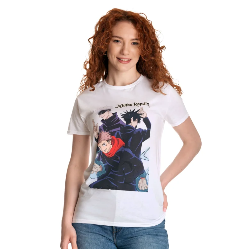 Produktbild Jujutsu Kaisen - Trio T-Shirt weiß