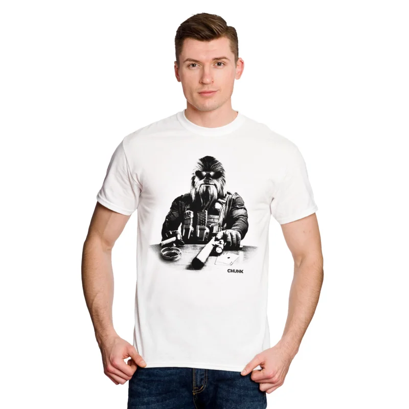 Produktbild Chewie Agent T-Shirt für Star Wars Fans weiß
