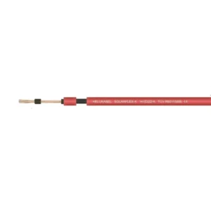 Helukabel rotes Solarkabel 6 mm2 -100 m