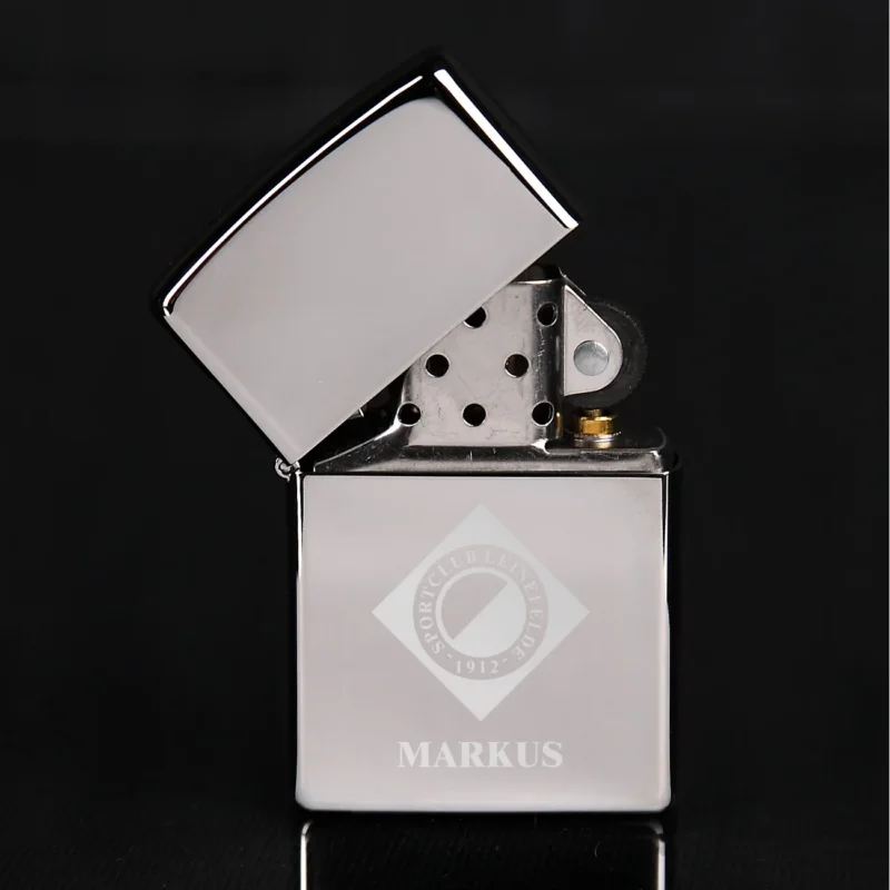 SC Leinefelde 1912 Zippo Feuerzeug mit Namensgravur