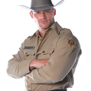 Amerikanischer Sheriff Hemd für Kostüme