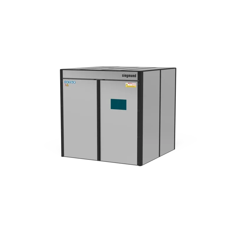 Produktansicht von Siegmund Laserschweißzelle modular 2540 x 2570 x 2520 mm mit Dach