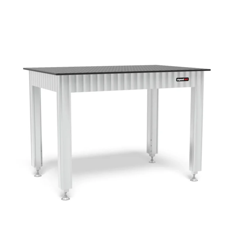 Produktansicht von Siegmund Werkbank 2000 x 1000 x 900 mm mit Stahlplatte System 16
