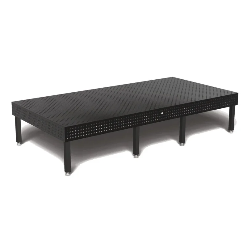 Produktansicht von Siegmund Schweißtisch 4000 x 2000 x 250 mm Professional Extreme 8.7 PLUS System 22 Plasmanitriert, Diagonalraster Höhe 800 mm