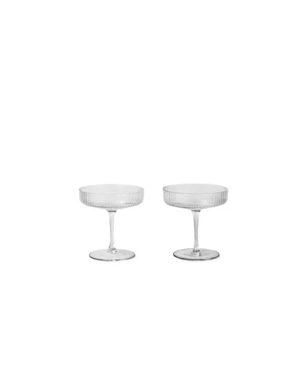 Ripple Champagnerglas I 2er Set