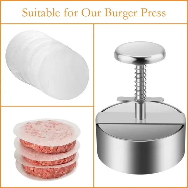 Brehn | Manuelle Fleischpresse für Hamburger Patties