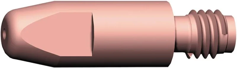 Produktbild von Abicor Binzel Stromdüse M6 CuCrZr 0,8mm 1400062 4036584113078