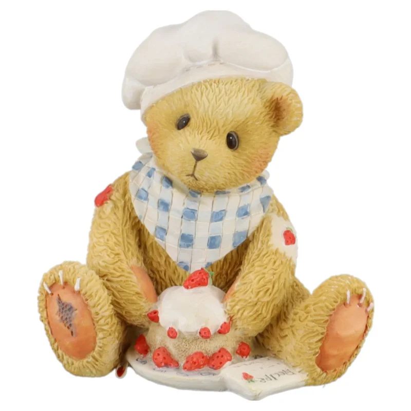 Teddy 156299 Matthew Boy Dressed As Chef Figurine Enesco Cherished Teddies mit OVP