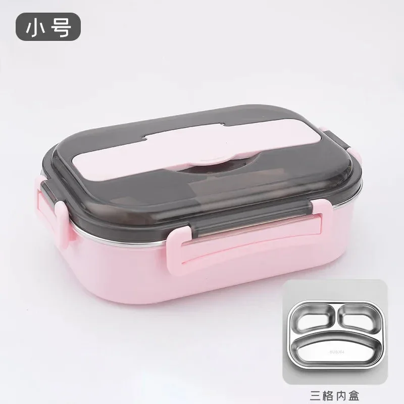 Edelstahl thermisch isolierte Bento-Lunchbox