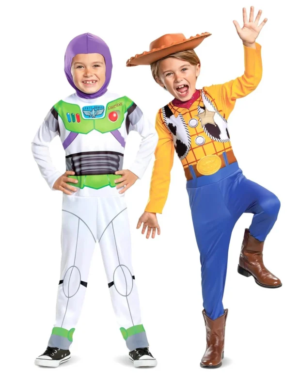Woody™ und Buzz Lightyear™ Toy Story™ Paarkostüm Kinder
