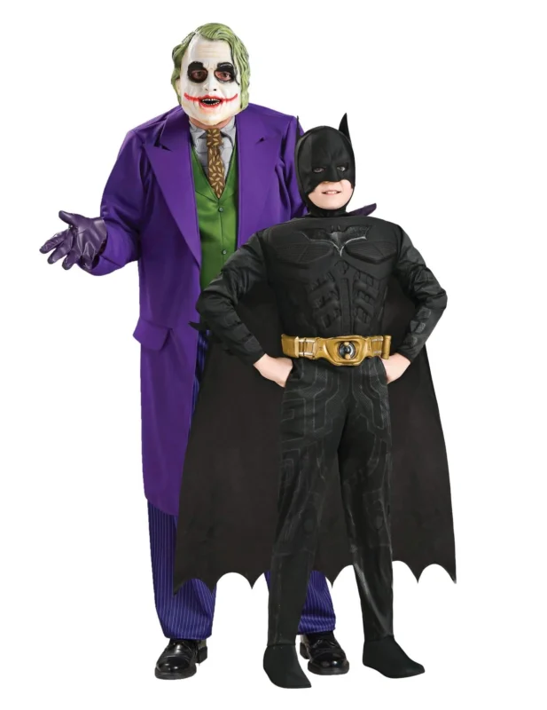 Batman™ Joker™ Erwachsenen und Kind Kostüm