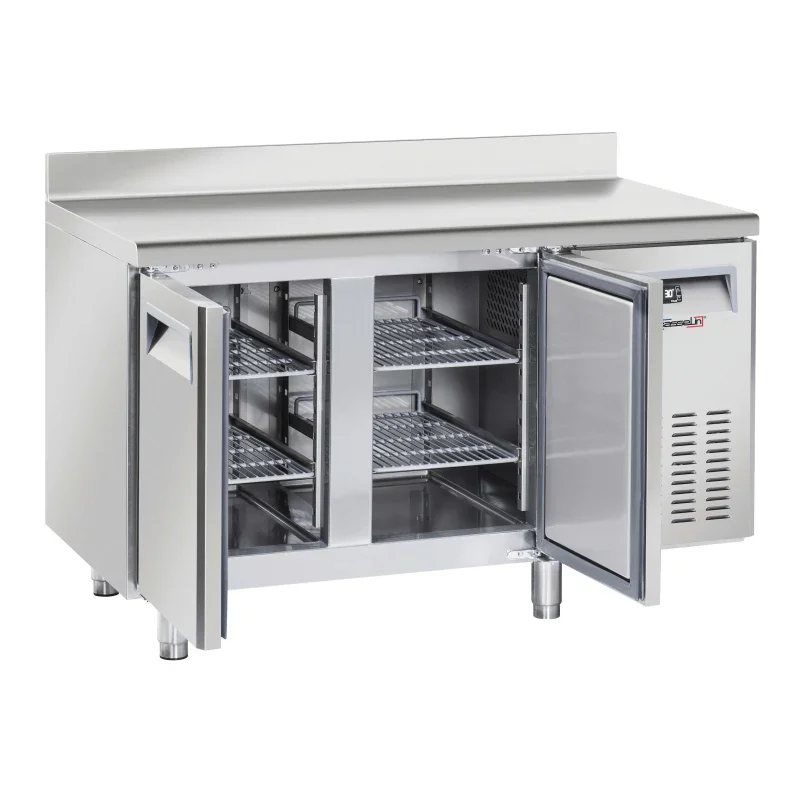 Casselin Tiefkühltisch mit Aufkantung 2 Türen