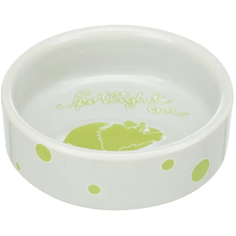 Keramiknapf für Kaninchen und Kleinnager – für Hamster: ø 8 cm, 90 ml