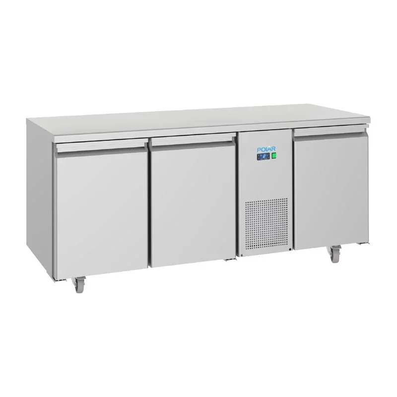 Polar Serie U Energieeffizienter 3-Tür-Thekenkühlschrank 474L
