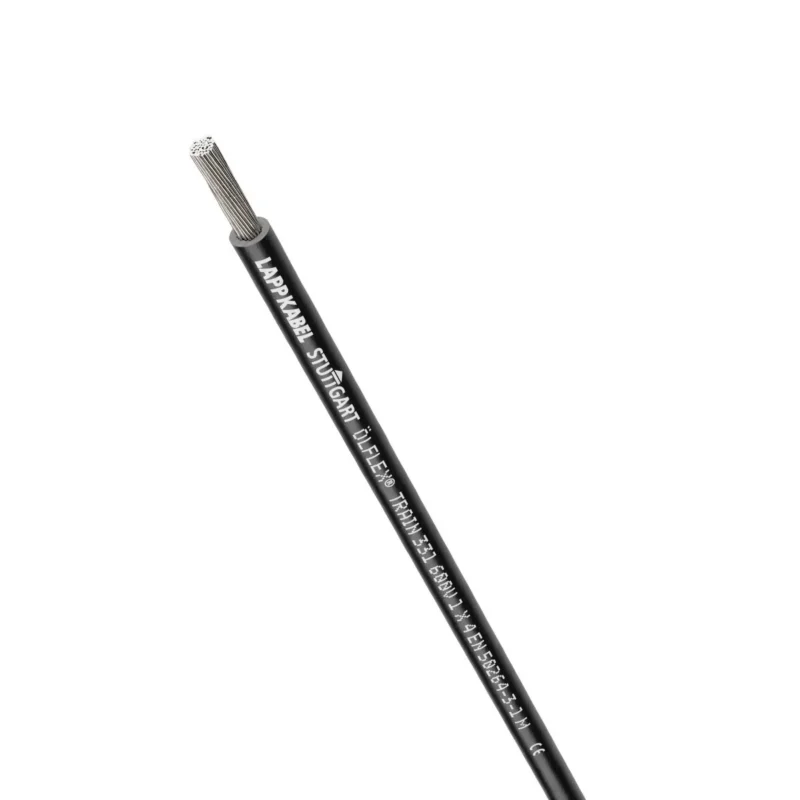 Lapp Kabel&Leitung - Energiekabel >= 1 kV, für feste Verlegung ÖLFLEX TRAIN 331 600V 15331007/100 1X25 BK − 100 Meter