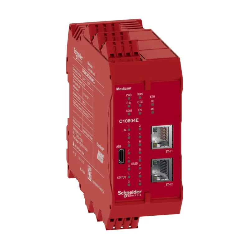 Schneider Electric - Gerät zur Überwachung von sicherheitsgerichteten Stromkreisen Sich-Controller CPU2 XPSMCMC10804EG 8E 4A MpFb Fz