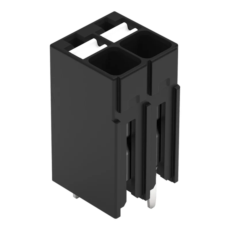 WAGO - Leiterplattenklemme THR-Leiterplattenklemme 2086-1122/300-000 Drücker,1,5mm²,sw − 432 Stück