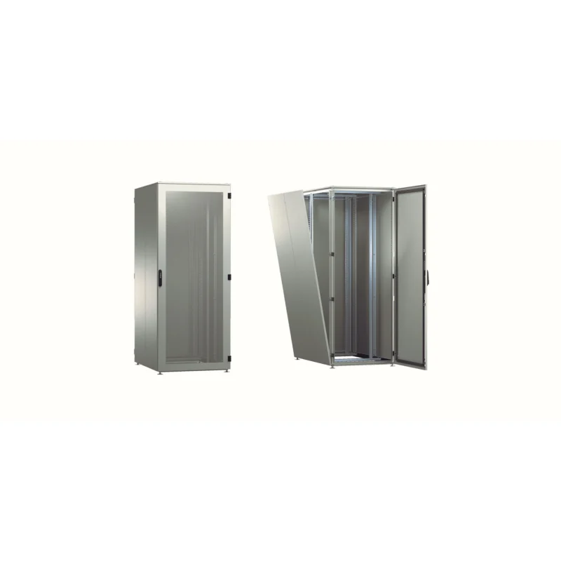 Schäfer IT - Netzwerk-/Serverschrank IS-1 Server 2tlg o SW B50822126605 80x220x120 9005