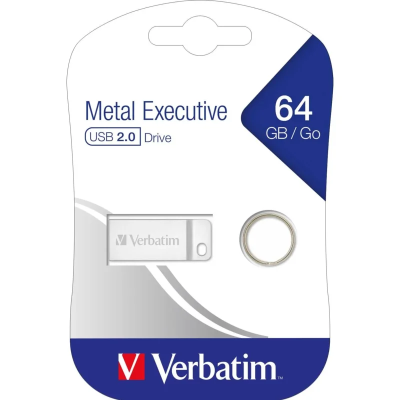 Verbatim - Speichermedium digital USB-Stick 64GB 2.0 98750 si Metal Executive
