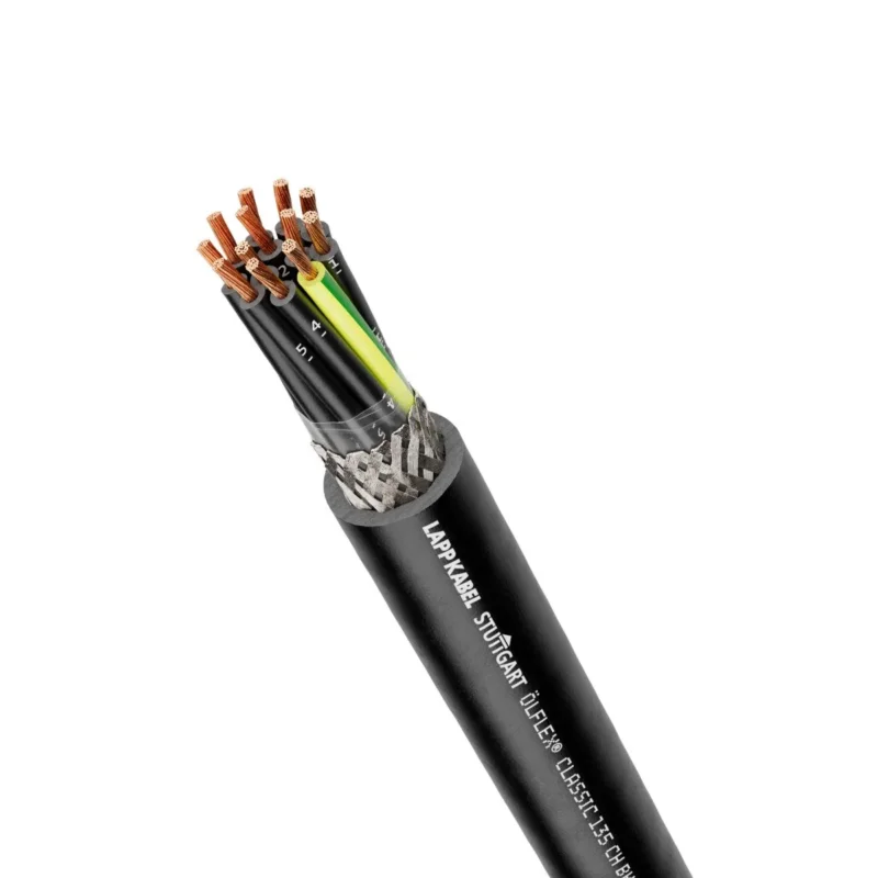 Lapp Kabel&Leitung - Energiekabel >= 1 kV, für ortsveränderlichen Einsatz ÖLFLEX CLASSIC 135 CH BK 1123460/1000 0,6/1 kV 2X1 − 1000 Meter