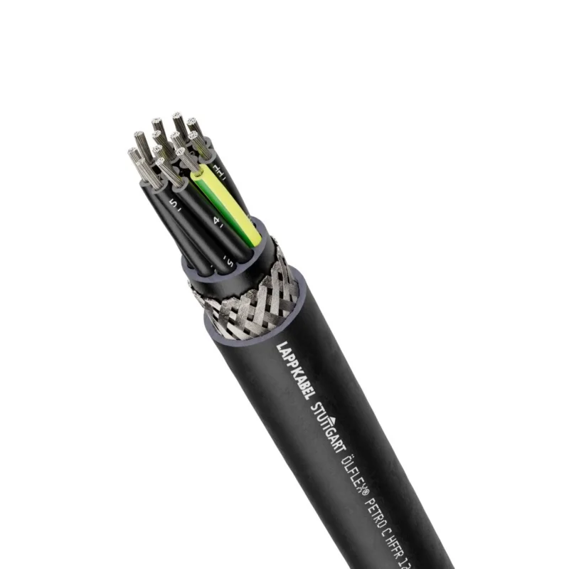Lapp Kabel&Leitung - Energiekabel >= 1 kV, für ortsveränderlichen Einsatz ÖLFLEX PETRO C HFFR 0023239/500 12G1,5 BK − 500 Meter