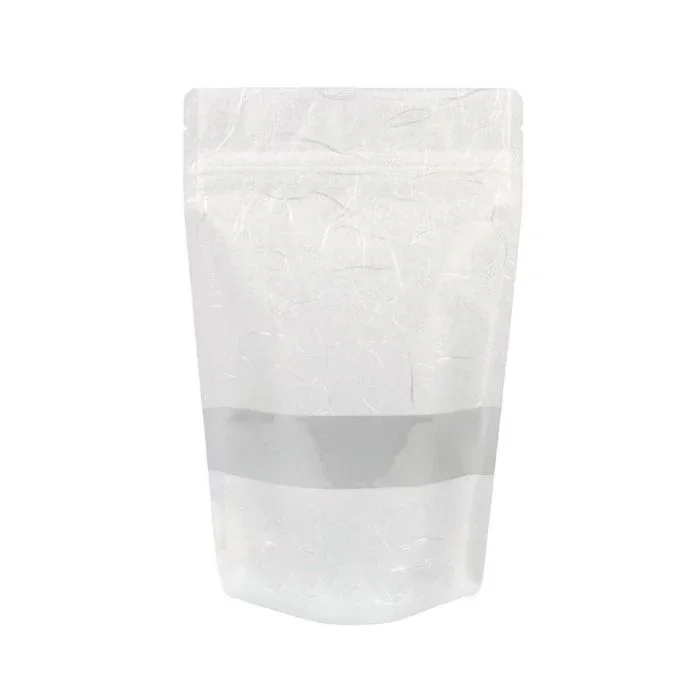 Stand Up Pouches Rice Paper White 13x8x20.5cm | 113 grams