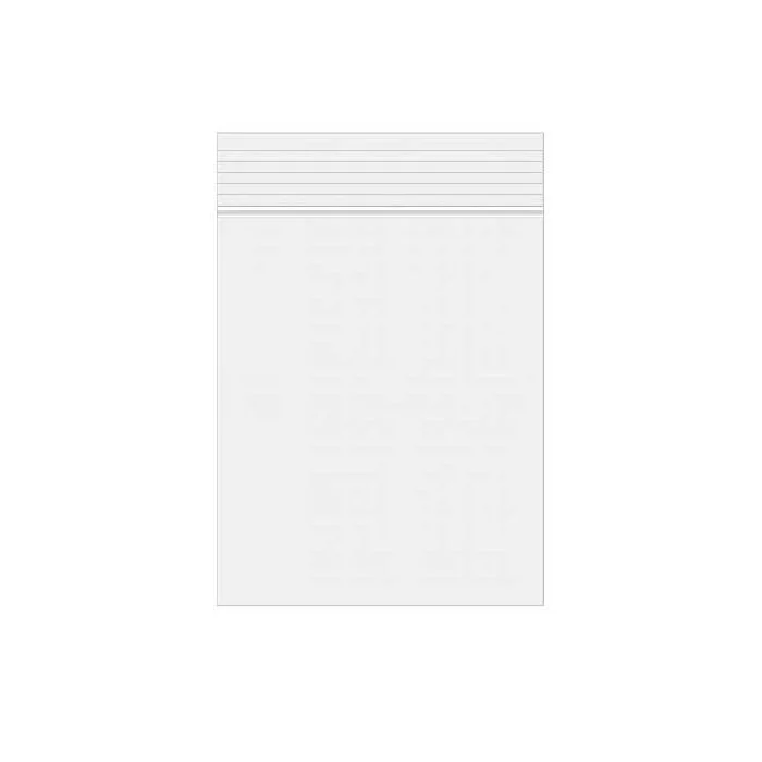 Grip Seal Bags 7.5x12.5cm PE 100 micron